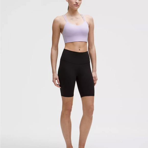 NWT Lululemon Like a Cloud Lavender Longline Bra Size 10 - Picture 5 of 9